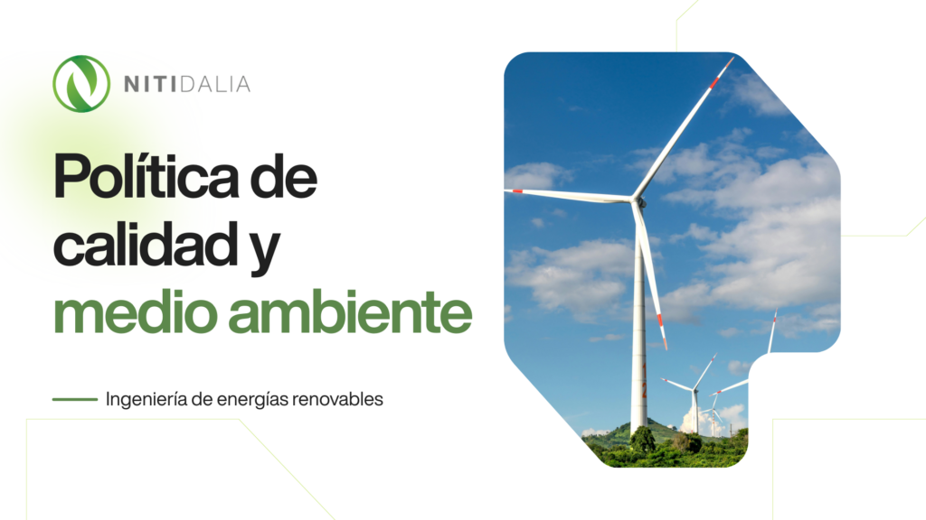 POLÍTICA DE CALIDAD Y MEDIO AMBIENTE